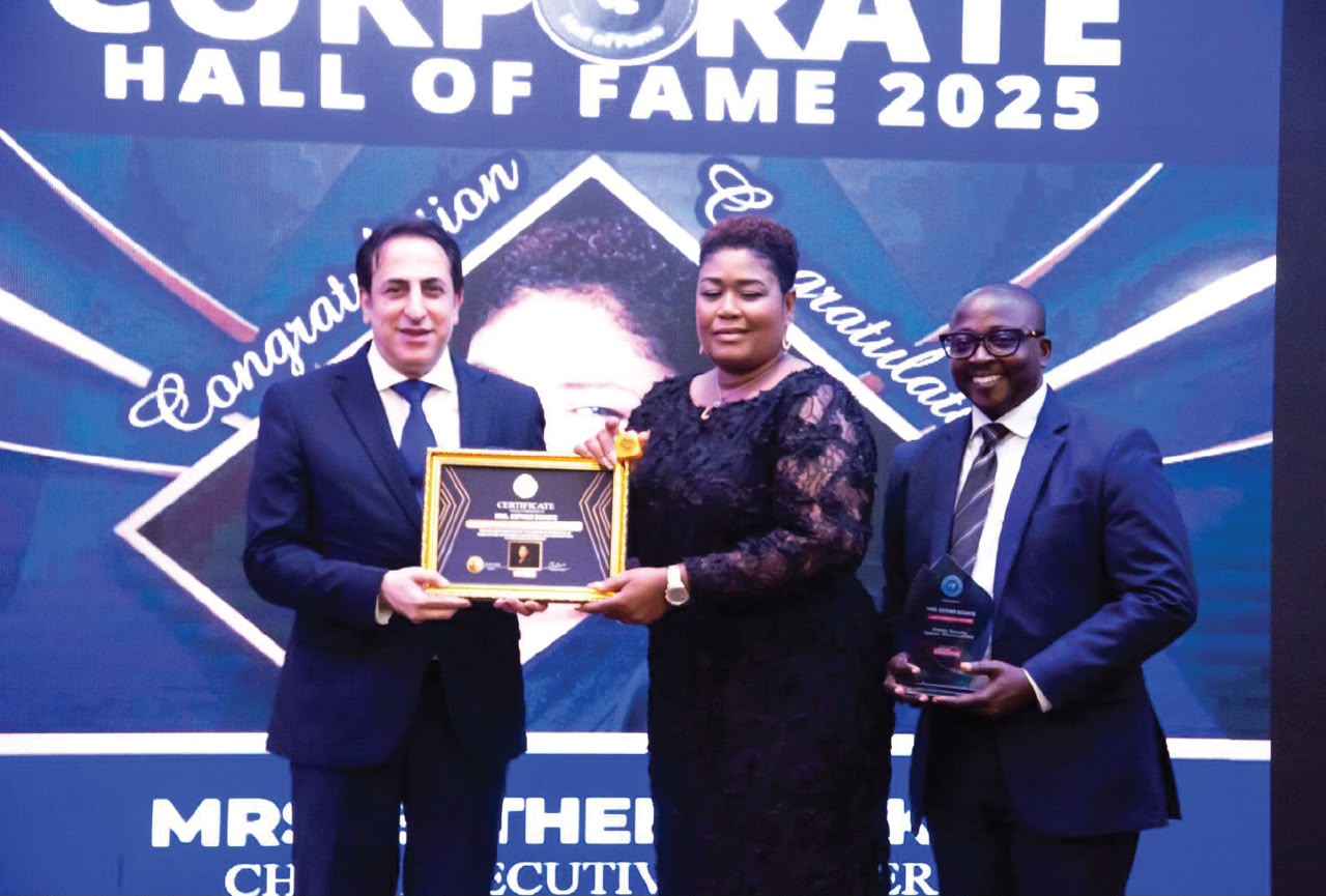 Honoured at 2025 Corporate Ghana Hall of Fame